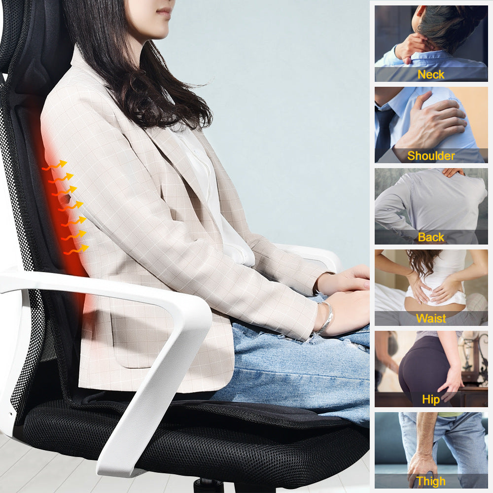 Simple And Comfortable Car Heating Massage Warm Cushion